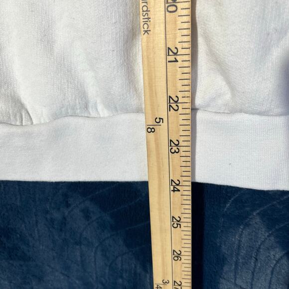 Vintage 1980s Capri Italia White Casual Crew Neck Pull Over Sweater Womans M - Picture 7 of 8